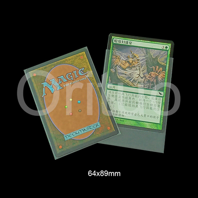 Pokemon Mtg Inner Card Sleeves Clear Pp Top Loading Precise Size