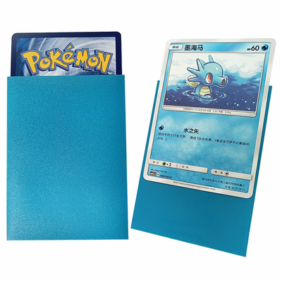 Χωρίς οξέα και PVC 66x91 MTG Standard Matte Blue Παιχνίδια πλαστικών καρτών