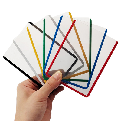 3X4 ιντσών Top Loader Αδιάβροχο Trading Card Toploaders σκληρό PVC πλαστικό φύλλα κάρτας