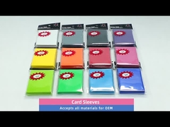 Υψηλός - τυποποιημένο μέγεθος 66x91mm μανικιών MTG καρτών ποιοτικών παιχνιδιών μανίκια καρτών εμπορικών συναλλαγών χρώματος μεταλλινών συνήθειας