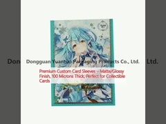 Πρωταθλήματα Custom Card Sleeves Ματ/Λάμψη, πάχος 100 μικρών, ιδανικά για συλλεκτικές κάρτες