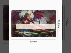Αντιολισθητικό Playmat 600x350mm Mtg Game Mats Λείο Υλικό Υφάσματος